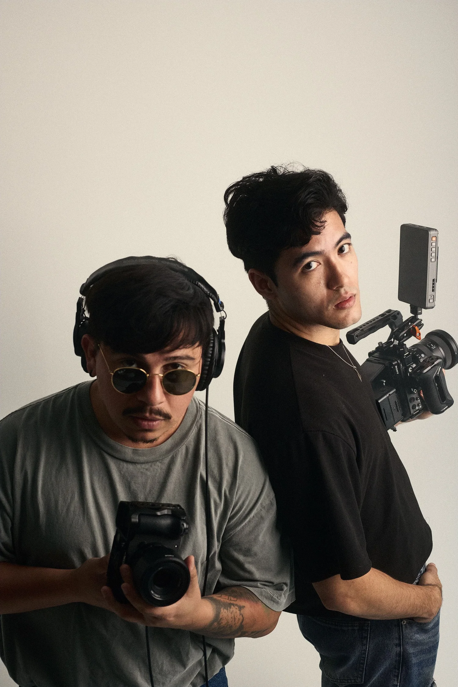 Dead Center Media team on set